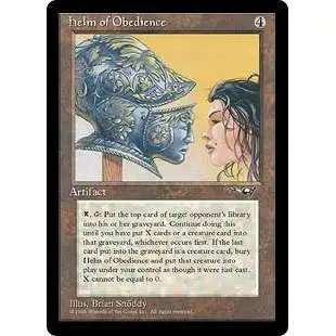 MtG Alliances Rare Helm of Obedience [Moderately Played]