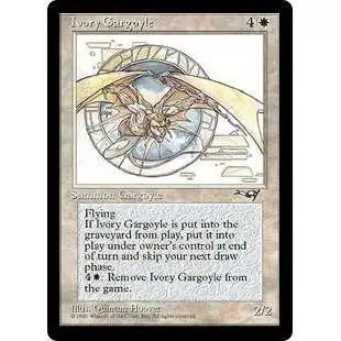 MtG Alliances Rare Ivory Gargoyle