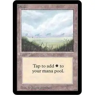 MtG Alpha Land Plains (B) [RANDOM Artwork] [Heavily Played]