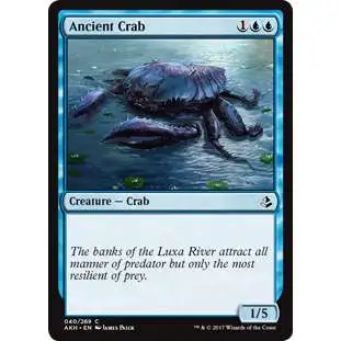 MtG Trading Card Game Amonkhet Common Ancient Crab #40