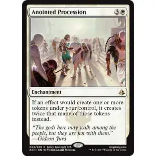 MtG Trading Card Game Amonkhet Rare Anointed Procession #2