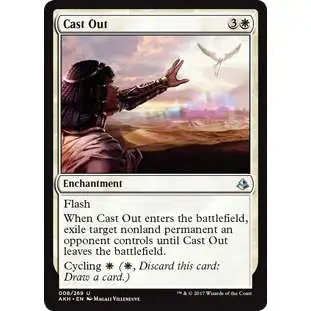 MtG Trading Card Game Amonkhet Uncommon Cast Out #8