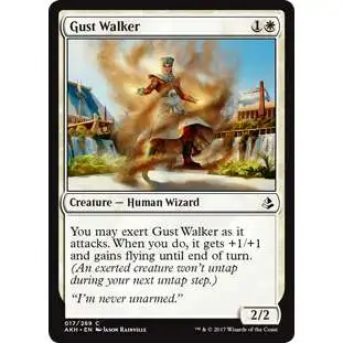 MtG Trading Card Game Amonkhet Common Foil Gust Walker #17