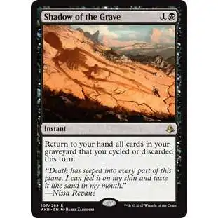 MtG Trading Card Game Amonkhet Rare Shadow of the Grave #107