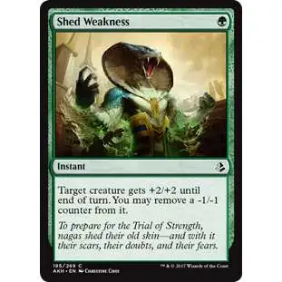MtG Trading Card Game Amonkhet Common Shed Weakness #185
