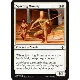 MtG Trading Card Game Amonkhet Common Foil Sparring Mummy #29