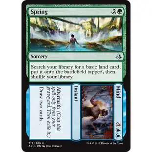 MtG Trading Card Game Amonkhet Uncommon Spring to Mind #219