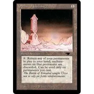 MtG Antiquities Rare Obelisk of Undoing