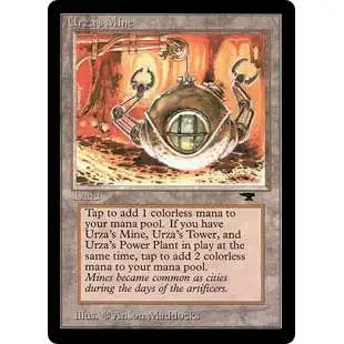 MtG Antiquities Uncommon Urza's Mine [Sphere] [Heavily Played]