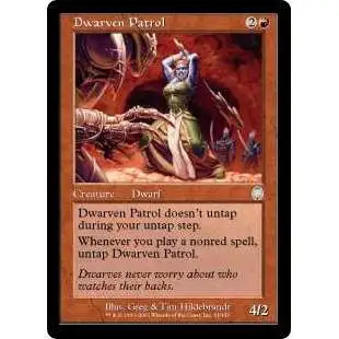 MtG Apocalypse Uncommon Foil Dwarven Patrol #61