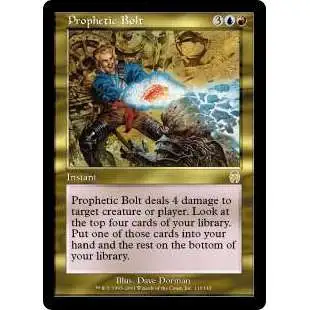 MtG Apocalypse Rare Foil Prophetic Bolt #116