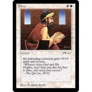 MtG Arabian Nights Common Piety [Dark Version] [Lightly Played]