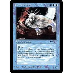 MtG Arabian Nights Rare Serendib Djinn