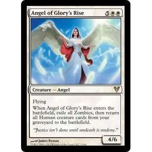 MtG Trading Card Game Avacyn Restored Rare Angel of Glory's Rise #1