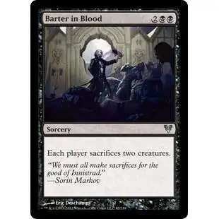 MtG Trading Card Game Avacyn Restored Uncommon Barter in Blood #85