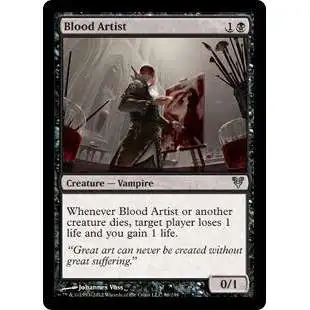 MtG Trading Card Game Avacyn Restored Uncommon Blood Artist #86