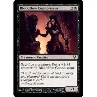 MtG Trading Card Game Avacyn Restored Common Bloodflow Connoisseur #87