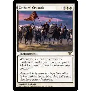 MtG Trading Card Game Avacyn Restored Rare Cathars' Crusade #10