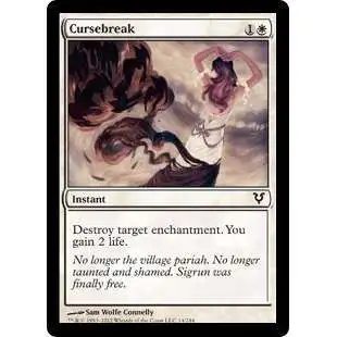 MtG Trading Card Game Avacyn Restored Common Cursebreak #14