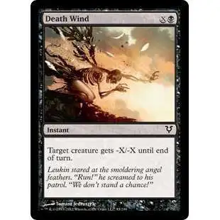 MtG Trading Card Game Avacyn Restored Common Death Wind #93