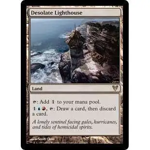MtG Trading Card Game Avacyn Restored Rare Desolate Lighthouse #227