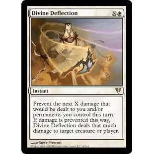 MtG Trading Card Game Avacyn Restored Rare Divine Deflection #18