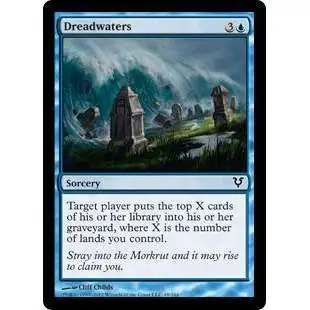 MtG Trading Card Game Avacyn Restored Common Dreadwaters #49
