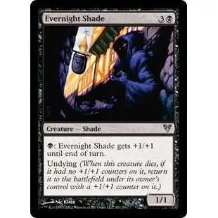 MtG Trading Card Game Avacyn Restored Uncommon Evernight Shade #101