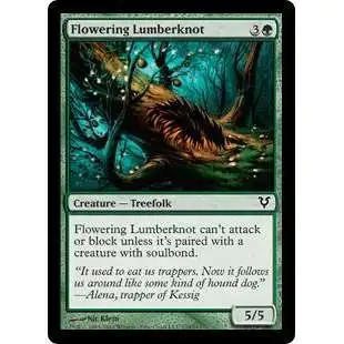 MtG Trading Card Game Avacyn Restored Common Flowering Lumberknot #178