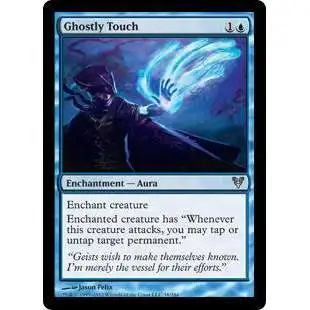 MtG Trading Card Game Avacyn Restored Uncommon Ghostly Touch #58
