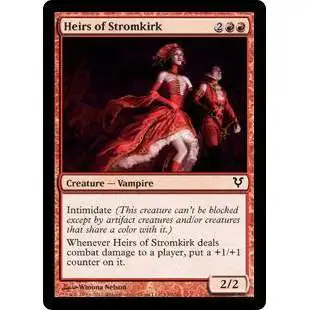 MtG Trading Card Game Avacyn Restored Common Heirs of Stromkirk #140