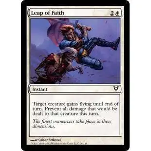 MtG Trading Card Game Avacyn Restored Common Leap of Faith #26