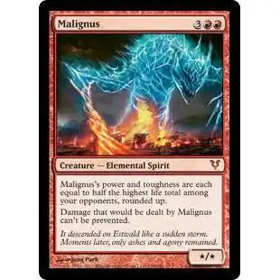 MtG Trading Card Game Avacyn Restored Mythic Rare Malignus #148