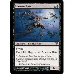 MtG Trading Card Game Avacyn Restored Uncommon Marrow Bats #113