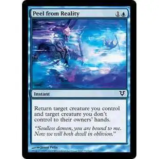MtG Trading Card Game Avacyn Restored Common Peel from Reality #71