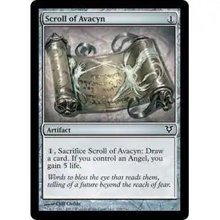 MtG Trading Card Game Avacyn Restored Common Scroll of Avacyn #220