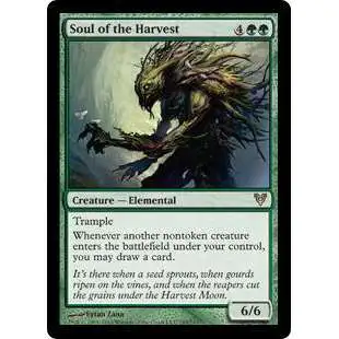 MtG Trading Card Game Avacyn Restored Rare Soul of the Harvest #195