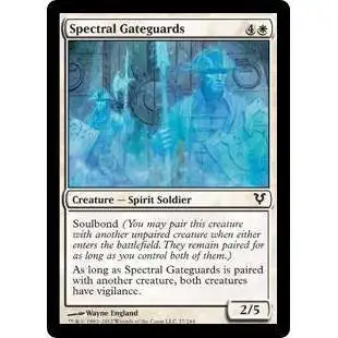MtG Trading Card Game Avacyn Restored Common Spectral Gateguards #37