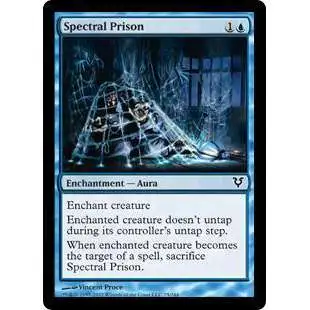 MtG Trading Card Game Avacyn Restored Common Spectral Prison #75