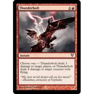 MtG Trading Card Game Avacyn Restored Common Thunderbolt #159