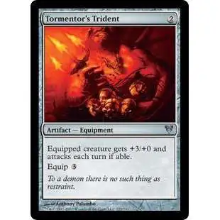 MtG Trading Card Game Avacyn Restored Uncommon Tormentor's Trident #222