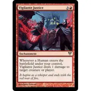 MtG Trading Card Game Avacyn Restored Uncommon Vigilante Justice #165