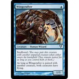 MtG Trading Card Game Avacyn Restored Common Wingcrafter #83