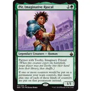 MtG Prerelease & Release Rare Pir, Imaginative Rascal #11 [Prerelease Foil, Date Stamped]