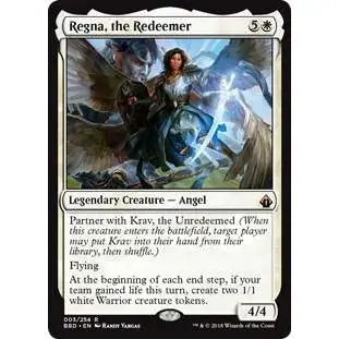 MtG Trading Card Game Battlebond Rare Regna, the Redeemer #3