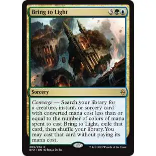 MtG Trading Card Game Battle for Zendikar Rare Bring to Light #209