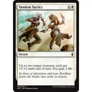 MtG Trading Card Game Battle for Zendikar Common Tandem Tactics #52