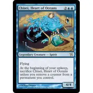 MtG Trading Card Game Betrayers of Kamigawa Rare Chisei, Heart of Oceans #32