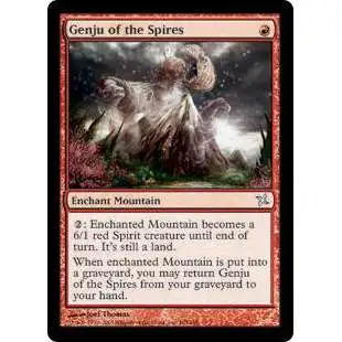 MtG Trading Card Game Betrayers of Kamigawa Uncommon Foil Genju of the Spires #105