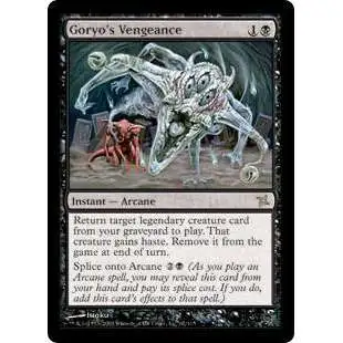 MtG Trading Card Game Betrayers of Kamigawa Rare Goryo's Vengeance #67